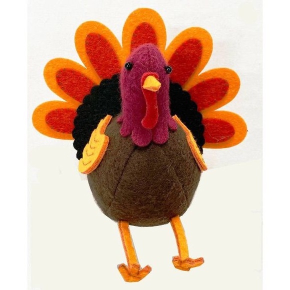 Thanksgiving Felt Turkey Party Table Party Décor nwt - Picture 1 of 1